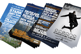 design eye catching and beautiful flyer, poster or brochure