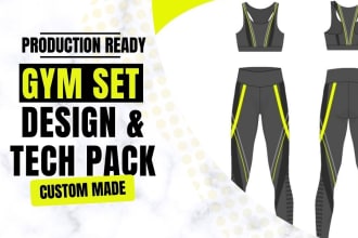 design your activewear fitness set