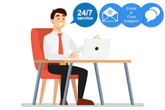 provide customer support by email or live chat