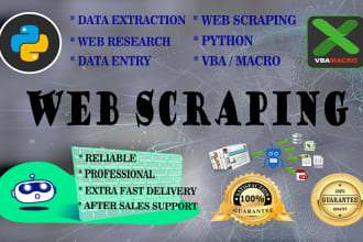 scrap web contents, automate process in excel vba python