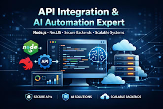 be your API integration and ai automation expert