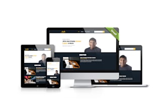design responsive, modern wix website