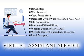 be your virtual assistant your website maintenance