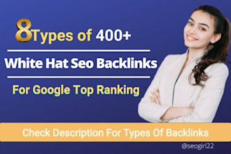 create manual white hat contextual SEO dofollow backlinks