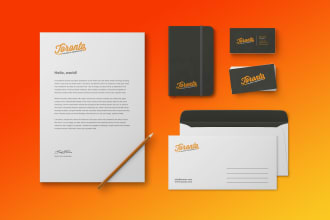 design your letterhead, business card or stationery