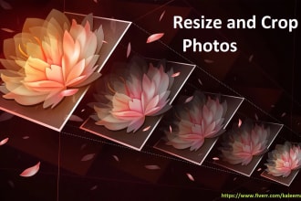 crop images, resize photos, remove image background