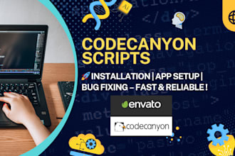 install PHP, codeigniter, laravel codecanyon script