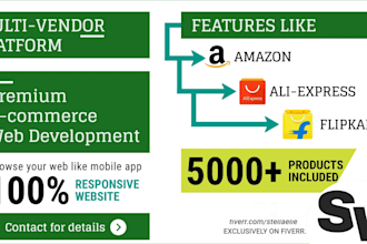 design ecommerce website features like amazon