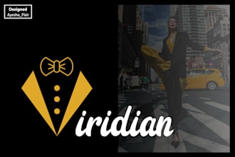 design clothing, fashion and textile brand logo for you
