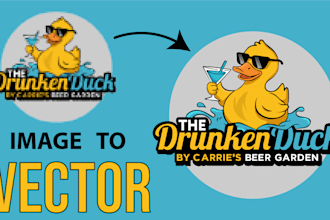 vectorize design fast, convert image to vector