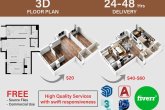 make 3d floor plan, house plans, architectural plans