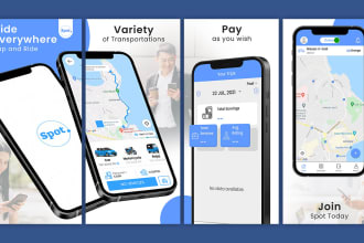 design picturesque app screenshots for app store, play store