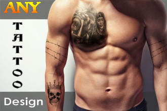 create unique custom tattoo