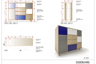 draft and 3d model your furniture design ideas