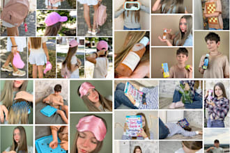 shoot amazon and social media product photography,ugc content creator with kids