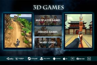 develop and publish games for android and IOS