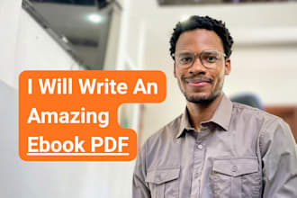 write an ebook pdf