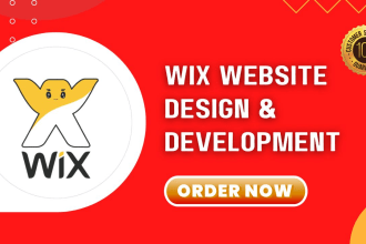 develop a wix website , wix website design and wix ecommerce