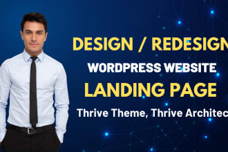 build a website using thrive theme builder, thrive architect