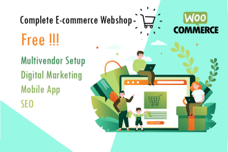 do online store, ecommerce webshop, wordpress multivendor, marketplace website