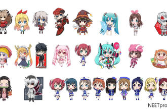 draw chibi character design