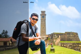 professionally retouch and colour grade your photos