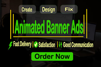 design animated HTML5 banner ads using CSS animation
