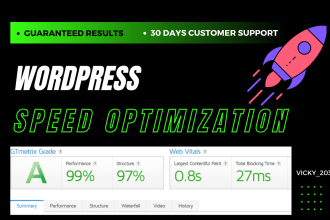 do wordpress speed optimization increase google page speed insights and gtmetrix