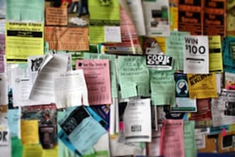 post 50 flyers for you on the Uc berkeley/cal campus