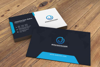 design professional visiting card for your business