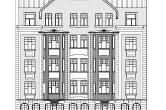 draw your building elevation and section in autocad