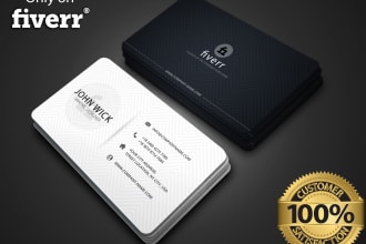 create an amazing and unique business card within 24 hrs