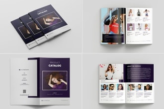 do design your product catalog, booklet, magazine