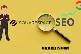 provide squarespace website SEO service for top google ranking