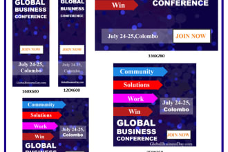 design HTML5 animated banner ads for google ads