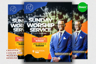 create a fantastic church flyer design