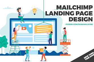 Hot Review!  create a custom mailchimp landing page
