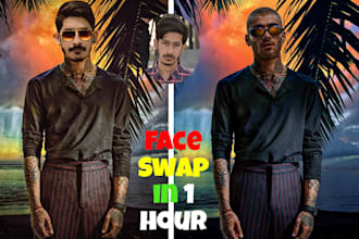 photoshop editing, head changing, face swap, photo retouch