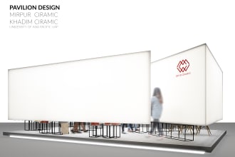 custom pavilion stall and kiosk design for exhibitions