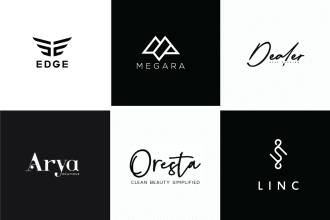 design clothing street wear minimal fashion logo in 24 hours