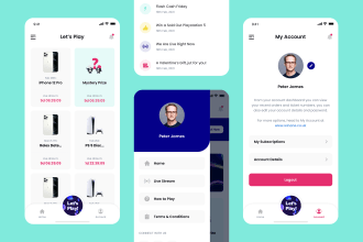 design and revamp android, IOS mobile apps