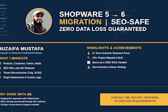 migrate your shopware 5 store to shopware 6 with no downtime