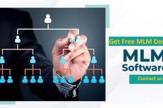 design a custom MLM website with secure and fast performance