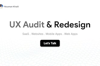 do ux ui audit and redesign a saas or mobile app or website ui ux