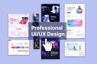 do UI UX design and prototypes for web and desktop apps