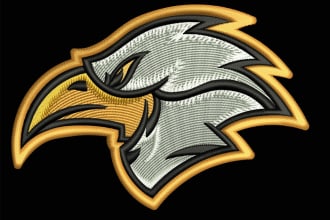 do embroidery digitizing for your logo into dst professionally
