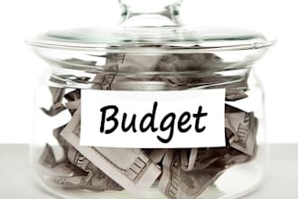 create a monthly budget