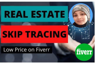 do skip tracing for real estate business