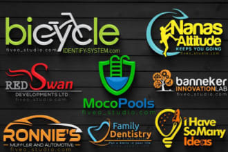 design logo for your website, company, business or brand