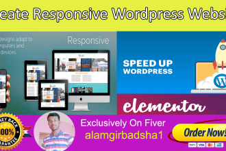 create an eye catching responsive wordpress website